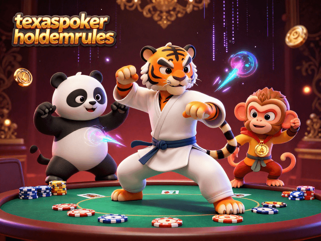 Experience the thrill of Texas poker with texaspokerholdemrules in this vibrant 3D illustration of dynamic poker action.
