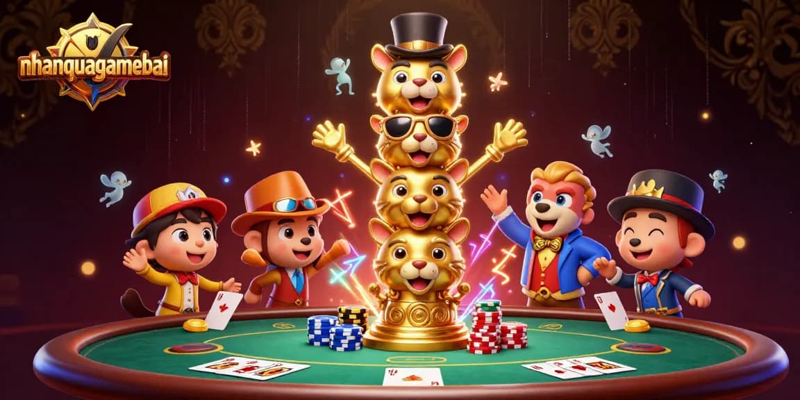 Play Callbreak strategically at nhanquagamebai with exciting poker elements and vibrant visuals.