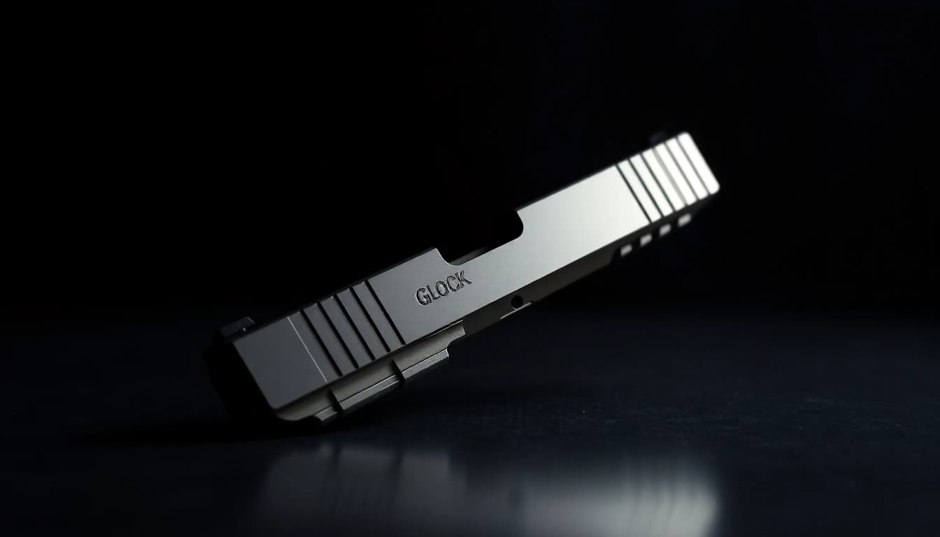 Shop the precision-engineered Glock 17 slide for sale, showcasing exceptional quality and craftsmanship.