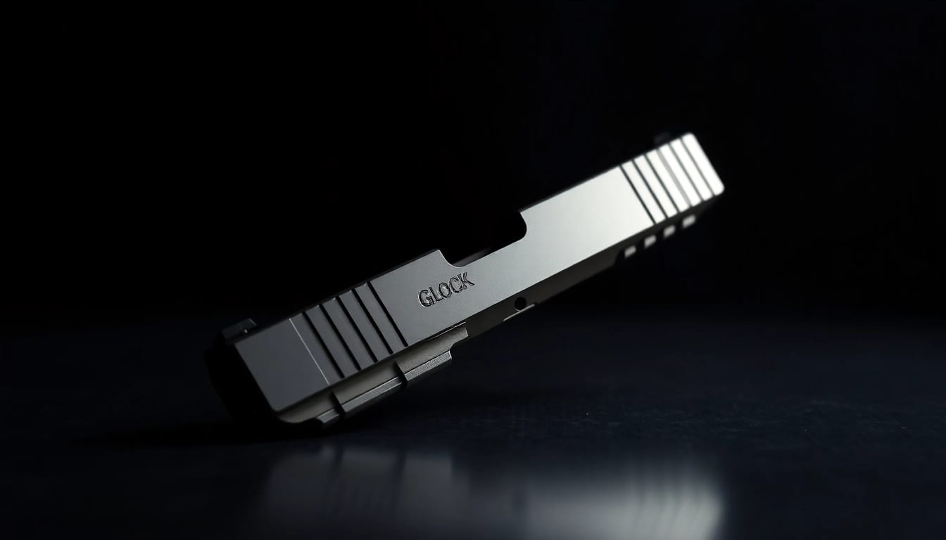 Shop the precision-engineered Glock 17 slide for sale, showcasing exceptional quality and craftsmanship.