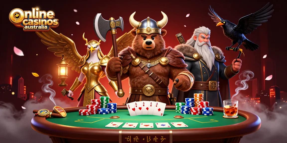 Engage in thrilling action at online casinos australia with vibrant game elements and immersive characters.