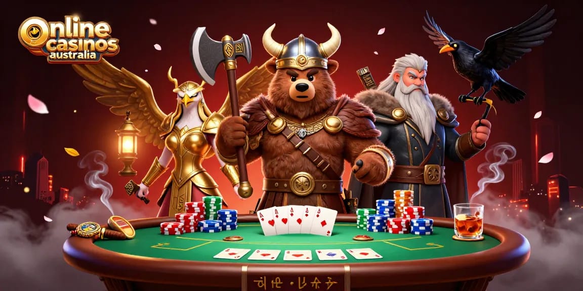 Engage in thrilling action at online casinos australia with vibrant game elements and immersive characters.