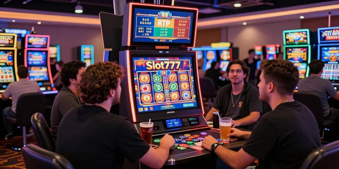 Experience the excitement of winning 777 at Slot777 with live stats and vibrant gaming atmosphere.