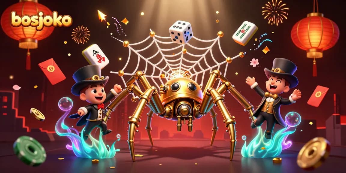 BOSJOKO menawarkan pengalaman slot gacor yang menarik dengan visual 3D menarik yang melibatkan karakter unik dan elemen permainan