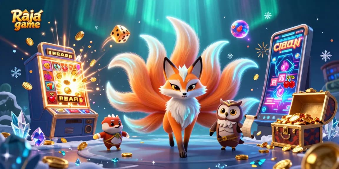 Engage in thrilling Raja game action with vibrant spirits, jackpots, and colorful rewards surrounding you!