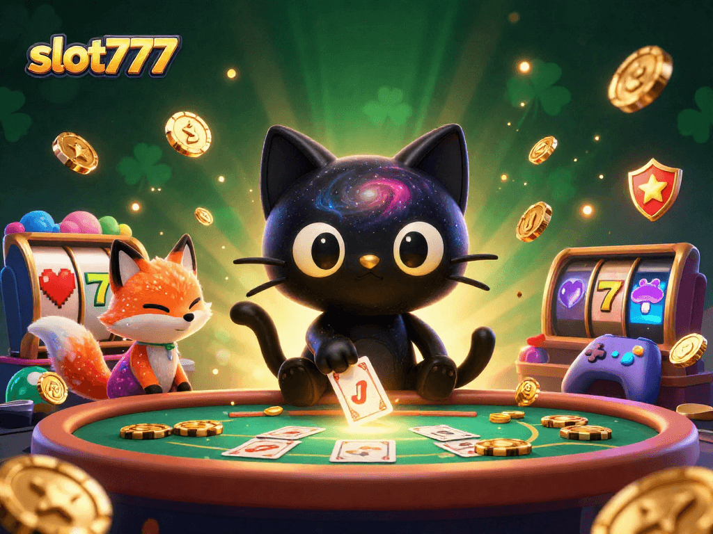 Play slot777 and win big with exciting cosmic casino games featuring colorful characters!