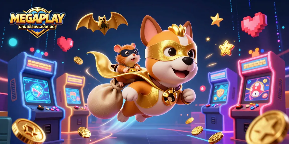เล่น MEGAPLAY เกมสล็อตบนมือถือ อย่างสนุกสนาน พร้อมแจ็คพอตแตกง่ายในทุกเกม