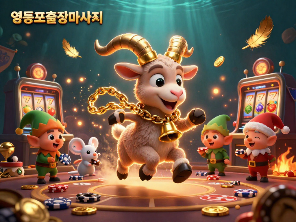 Experience top-tier 영등포출장마사지 with a lively scene of casino characters and dynamic slot elements.