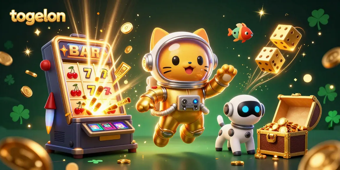 Join the adventure in togelon, featuring vibrant space elements and jackpot delights!