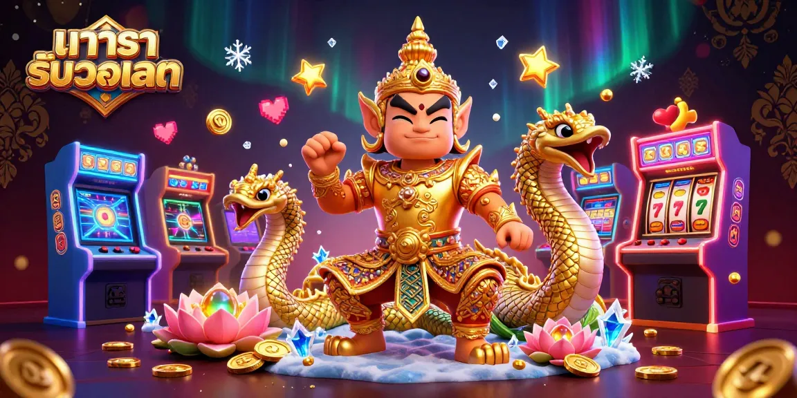 Engage with the thrilling atmosphere of บาคาร่ารับวอเลท amidst vibrant gaming elements.