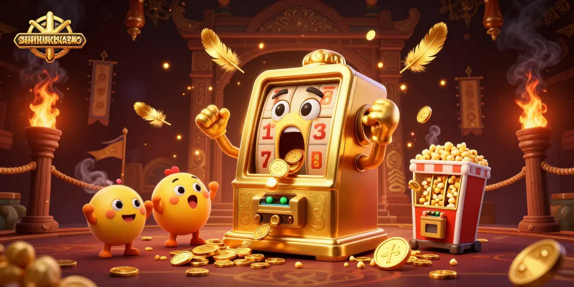 Win with fun at siteslikelavishluckcasino as slot machines celebrate a jackpot.