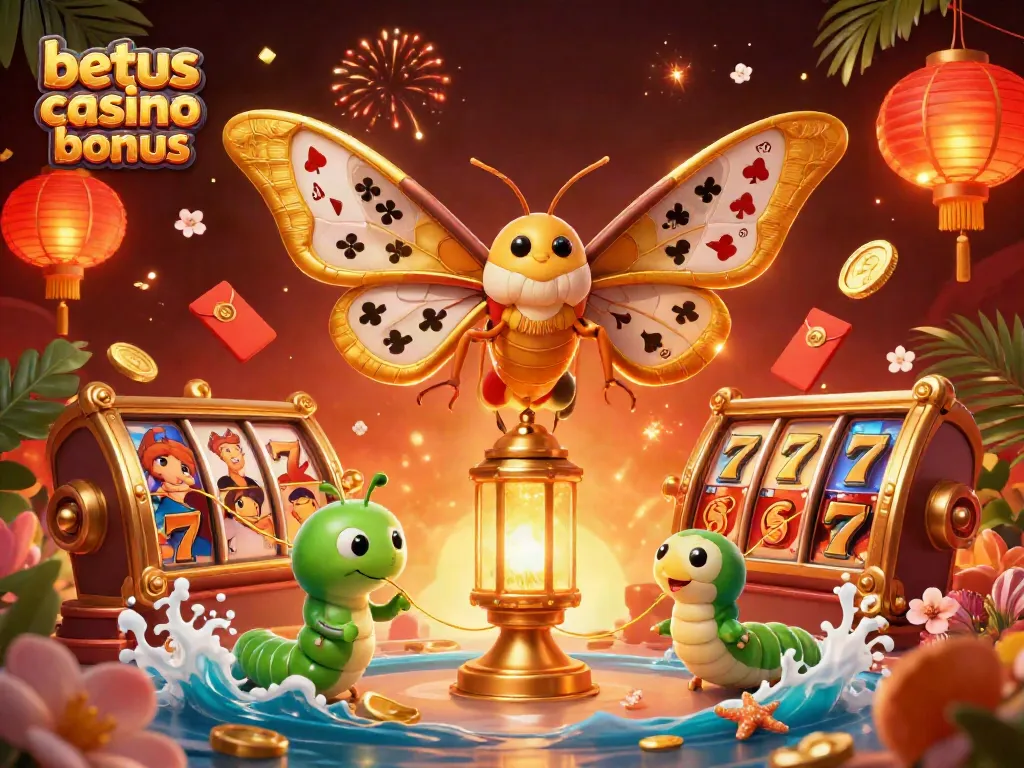Engage with the vibrant betus casino bonus, featuring dazzling animations and thematic symbols.