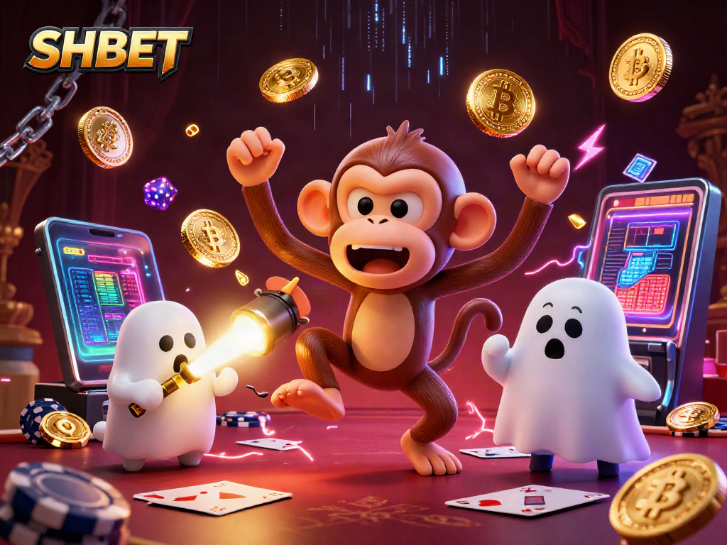 Experience thrilling gaming at SHBET's haunted casino with ghostly elements and crypto themes.