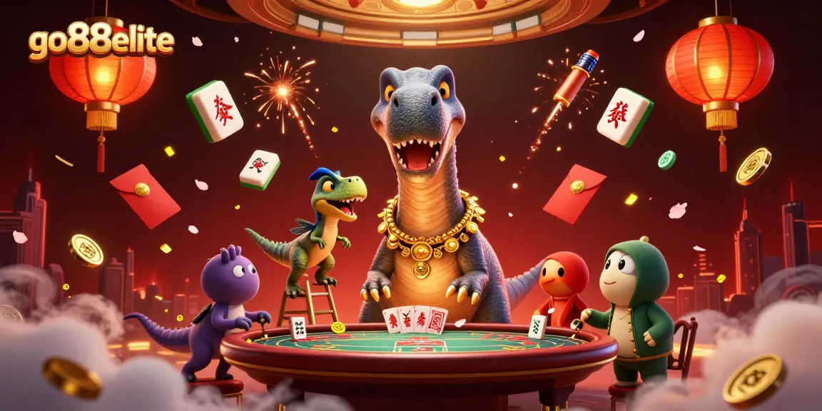 Experience exciting gameplay at go88elite with this vibrant 3D casino illustration showcasing a unique gaming scene.
