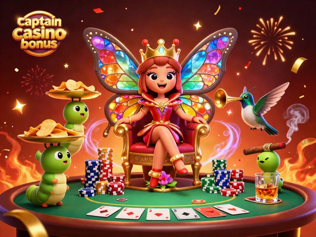 Experience the excitement of captain jack casino bonus with vibrant characters and game elements in a dynamic 3D scene.