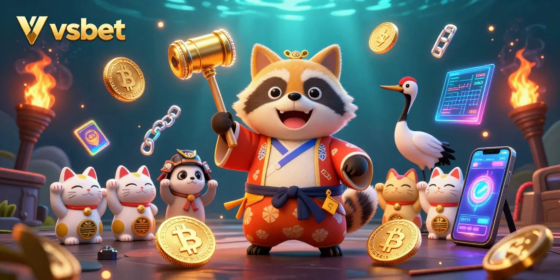 Celebrate wins with vsbet through colorful characters, coins, and casino excitement!