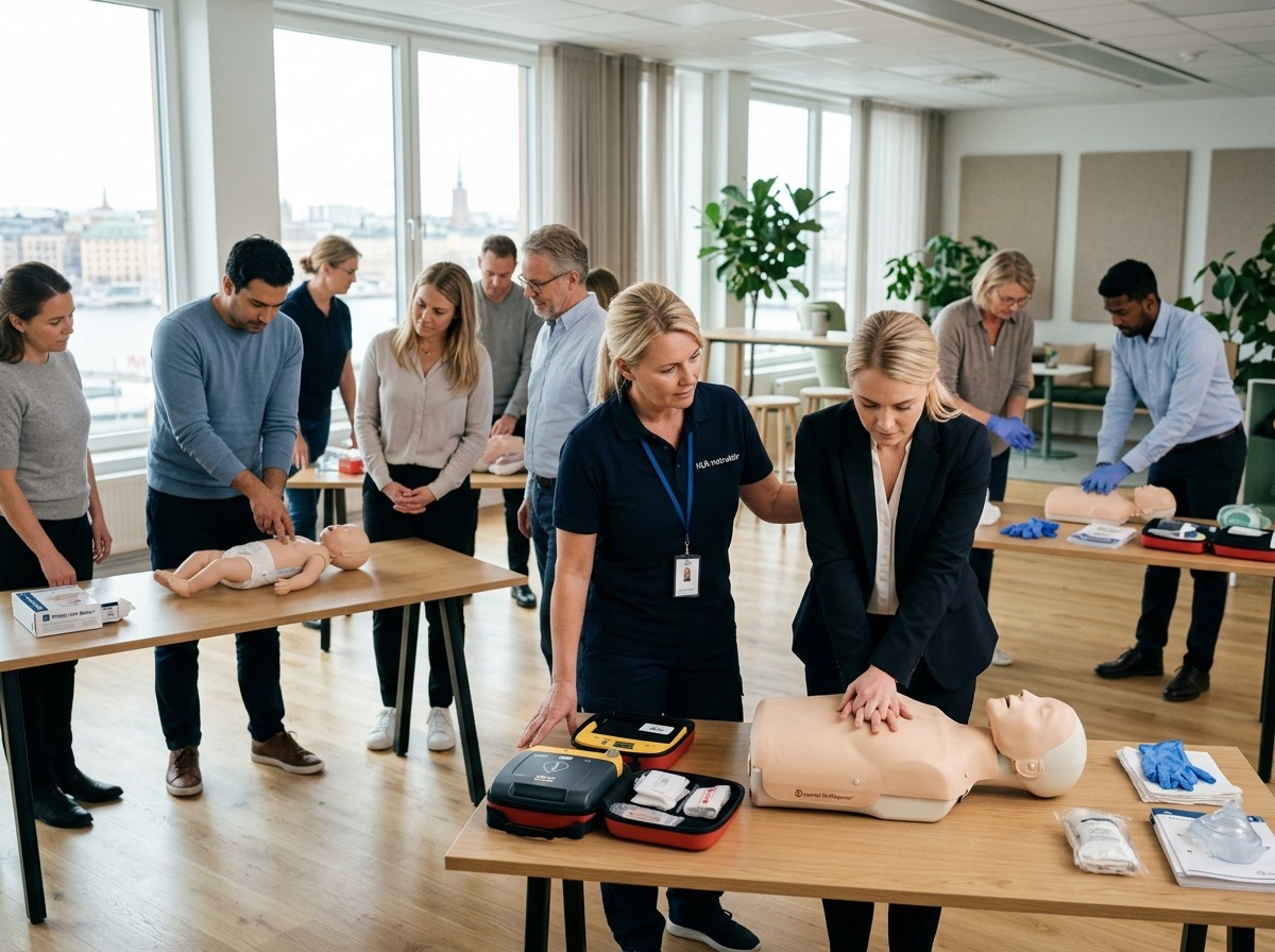 Stärkt säkerhet genom en effektiv HLR kurs Stockholm