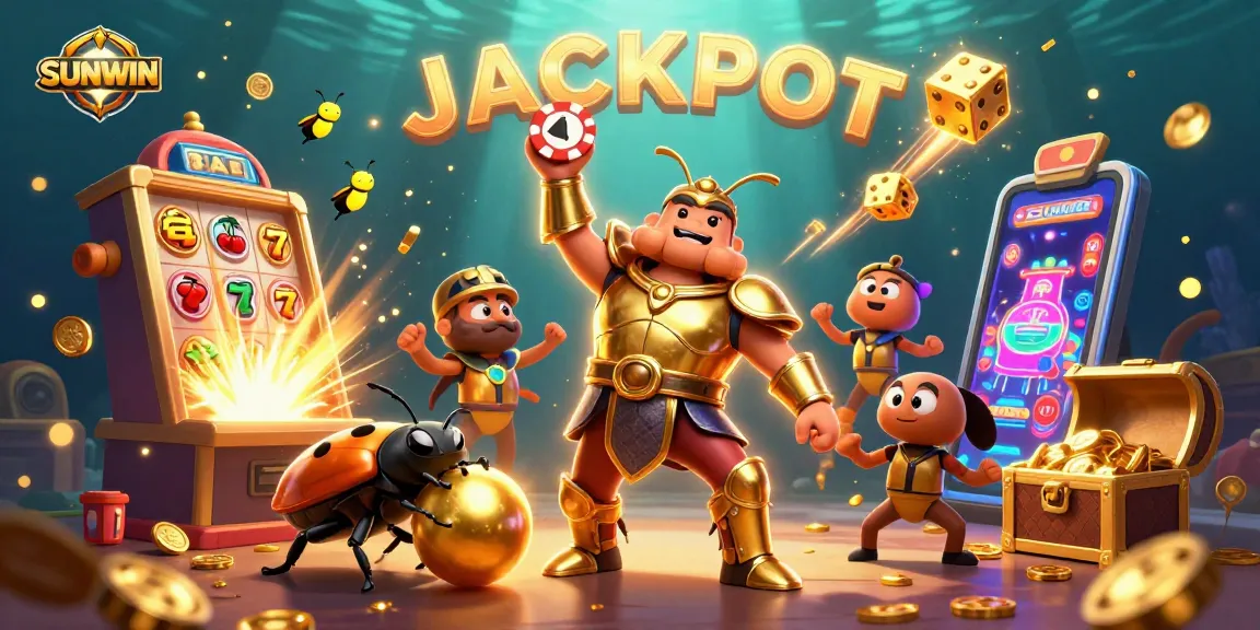 SUNWIN redefined: Celebrate wins with cartoon heroes amidst a jackpot explosion in an immersive casino
