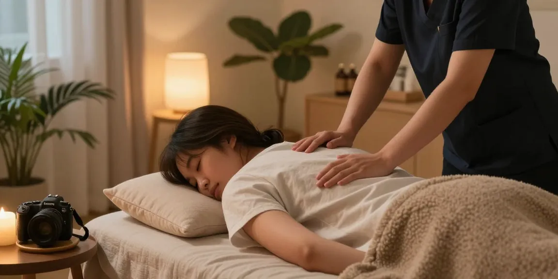 Experience 하남출장마사지 in a tranquil home setting with a professional therapist.