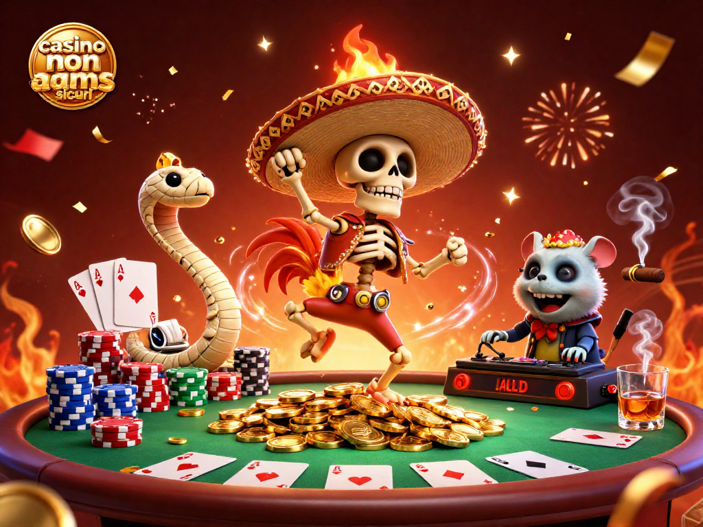 Vivi un'esperienza al casinò con il nostro divertente design 3D al "casino non aams sicuri".