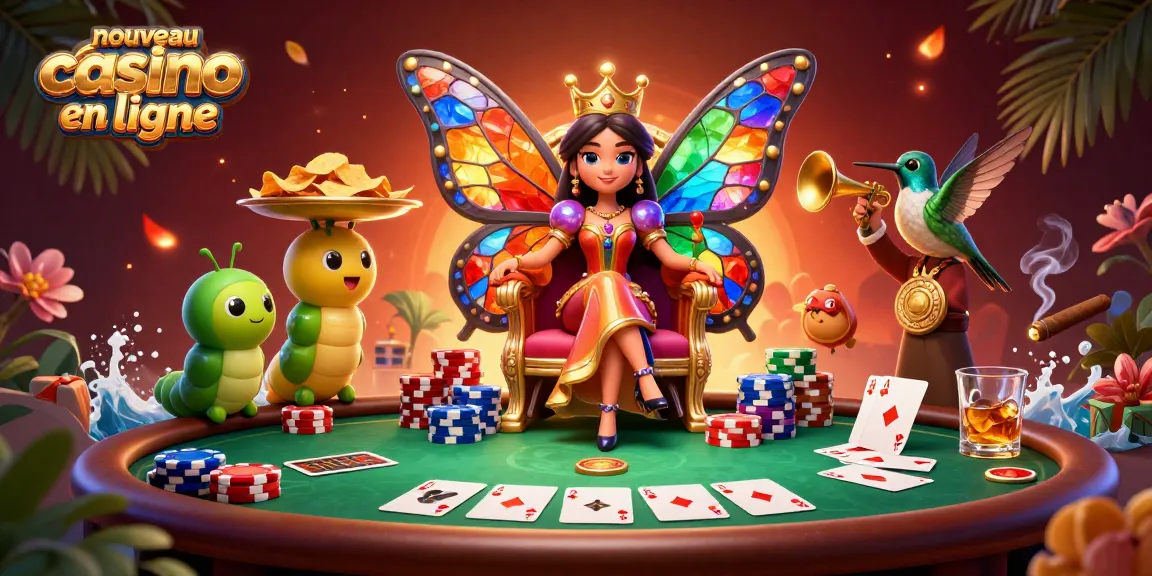 Jouez sur un nouveau casino en ligne avec des offres innovantes, des personnages colorés et des éléments de jeu dynamiques.
