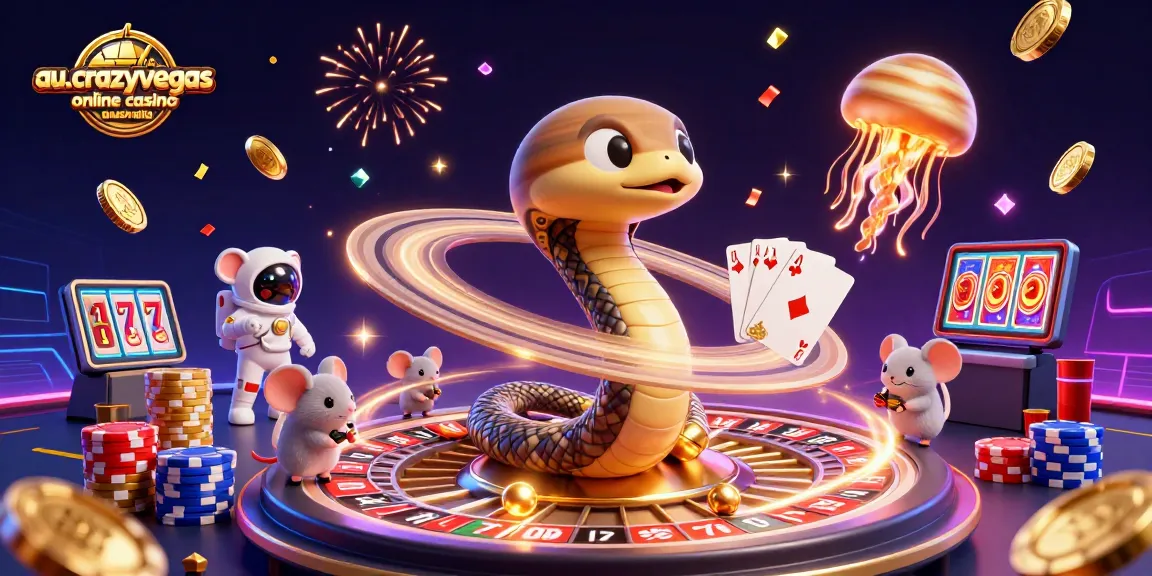 Experience the thrill of au.crazyvegas.com online casino australia with exciting bets on a cosmic roulette wheel.