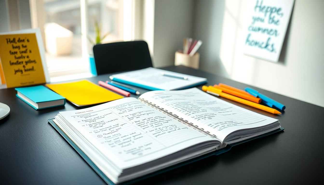 Plan Your Way, Instantly: A vibrant workspace inspiring productivity and planning.