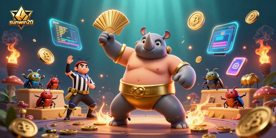 Experience the excitement of sunwin20 with our gaming champions and vibrant crypto elements