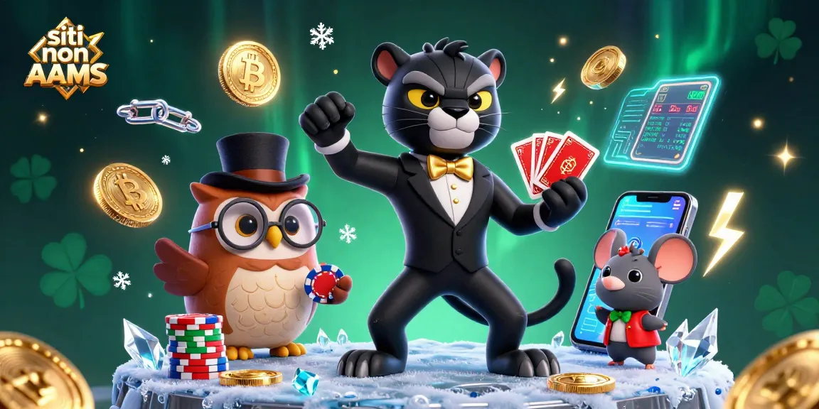 Scopri i siti non AAMS con divertenti elementi di gioco e personaggi accattivanti.