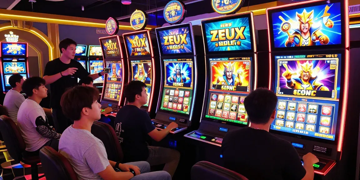 Exciting digital slot resmi experience engaging players in vibrant Zeus Slot games.