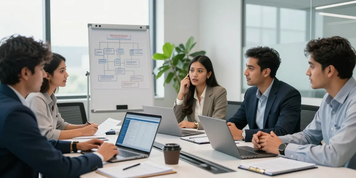 ISO Certification in Pakistan teamwork in a professional consulting office.