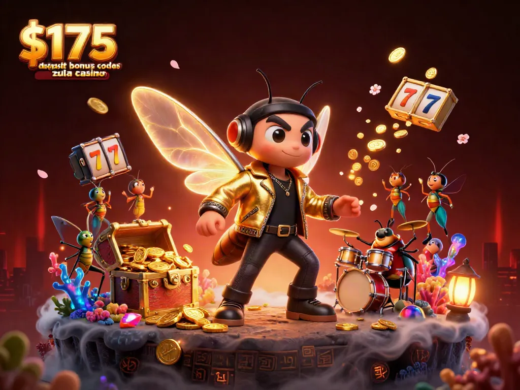 $175 no deposit bonus codes zula casino offer excitement and perks in a vibrant 3D casino scene.
