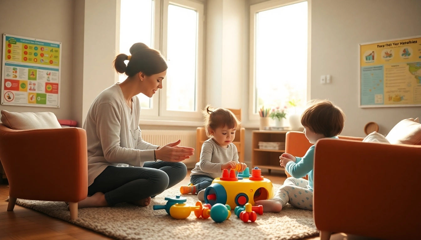 Children learn effectively during ABA therapy in Novi with interactive toys and supportive therapy settings.