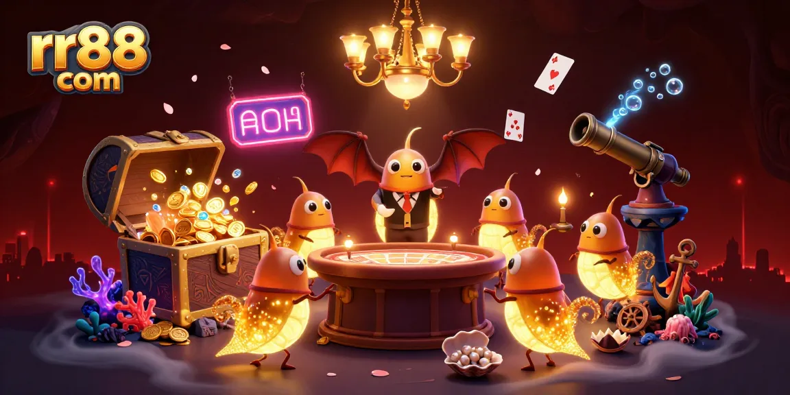 Experience the captivating rr88 com cave casino illuminated by glowworms and vibrant treasures.