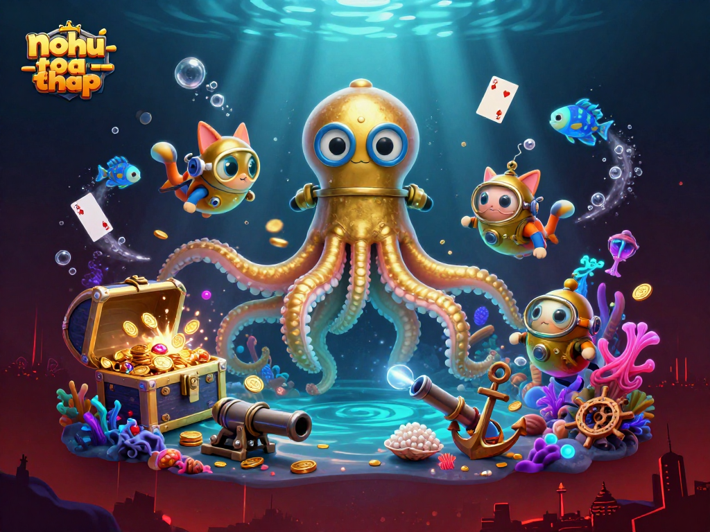 Navigating the nohu-toa-thap gaming adventure with vivid characters and treasure dynamics