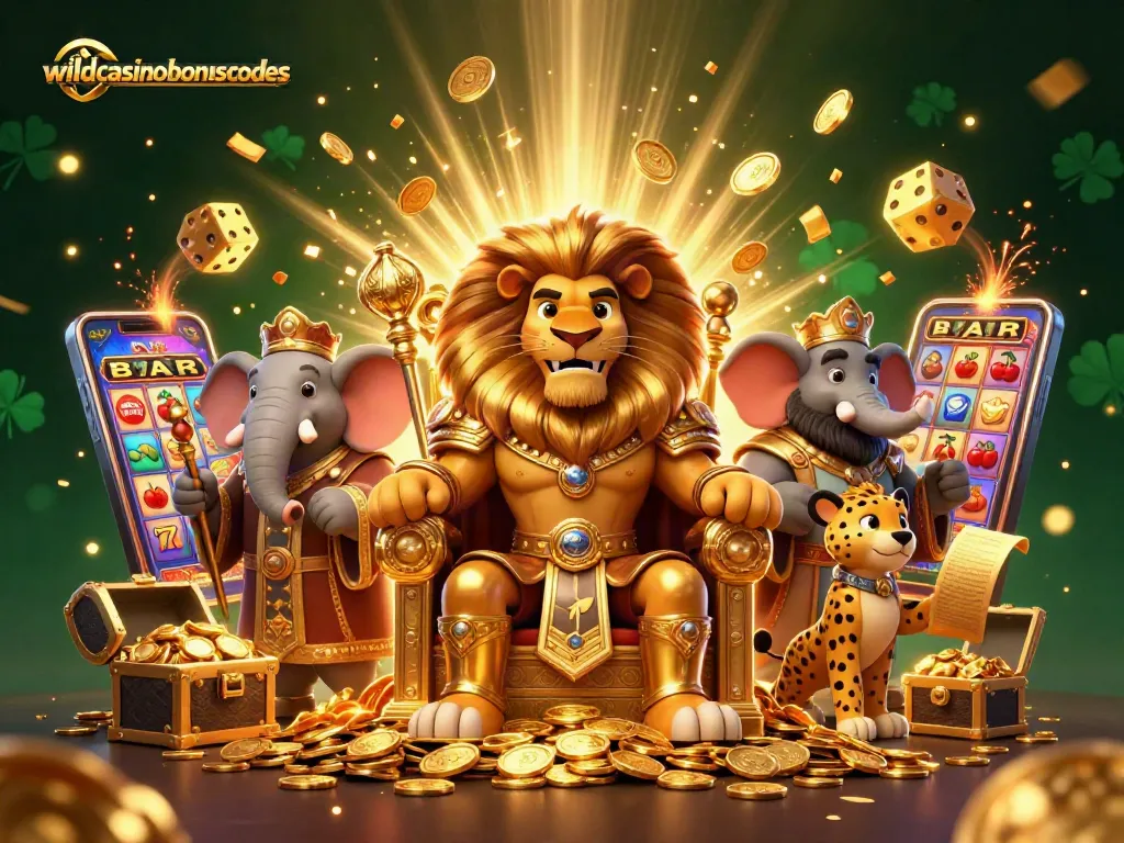 Experience exhilarating gameplay with wildcasinobonuscodes featuring animated casino characters and thrilling game elements.