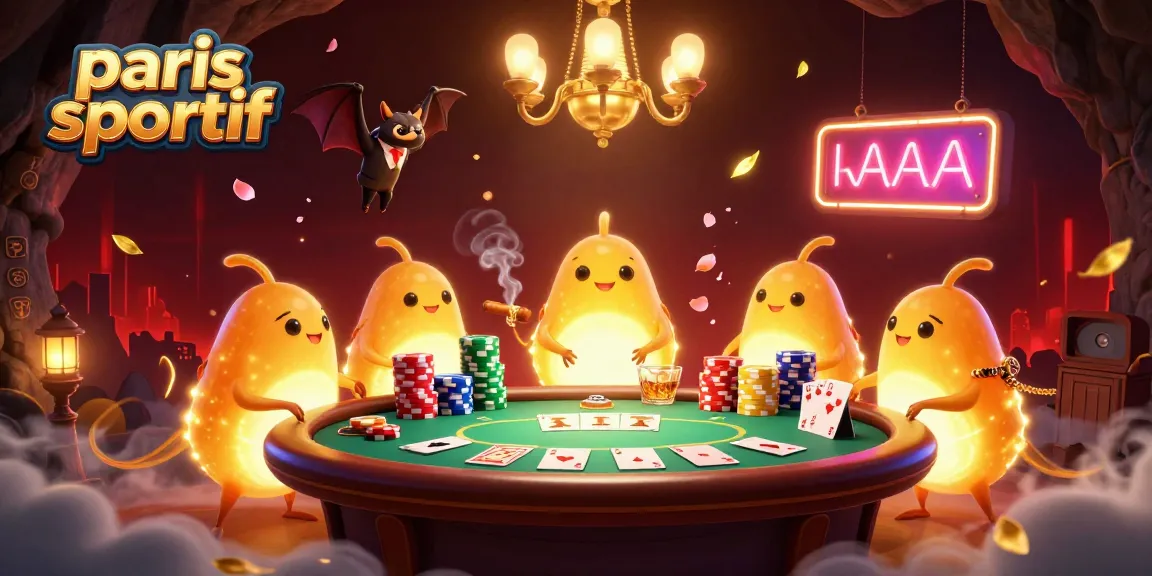 Illuminez le monde des paris sportifs avec des personnages animés dans un casino mystérieux.