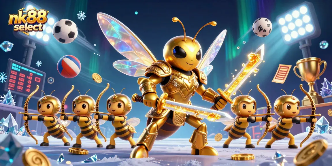 Engage with exhilarating action at nk88 select, where a giant hornet champions sports and betting excitement.