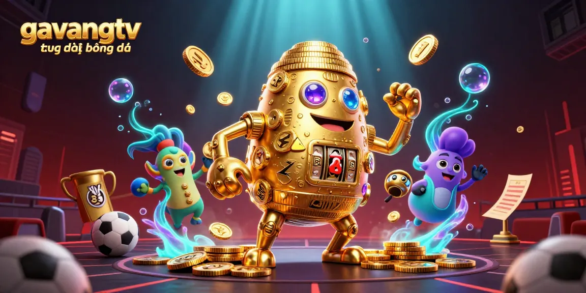 Engage with sports betting excitement at gavangtv trực tiếp bóng đá featuring vibrant 3D characters and dynamic elements.