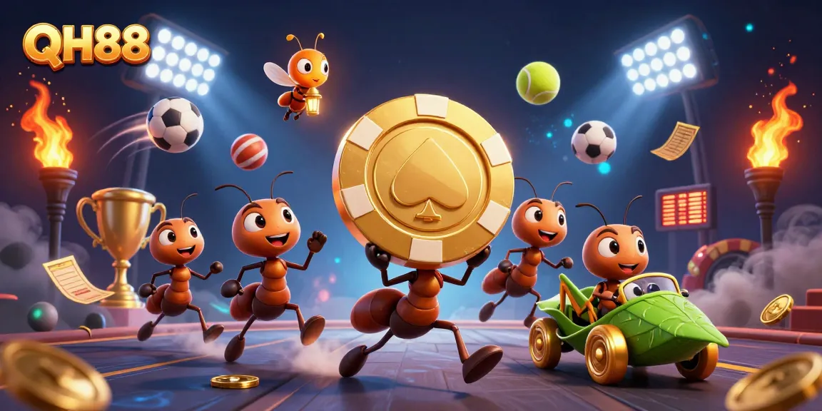 Experience thrilling gameplay at QH88 with creative characters and dynamic elements from the gaming world.