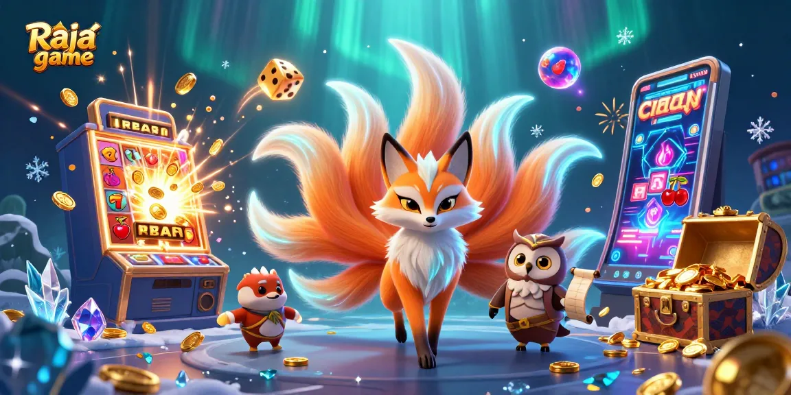 Engage in thrilling Raja game action with vibrant spirits, jackpots, and colorful rewards surrounding you!