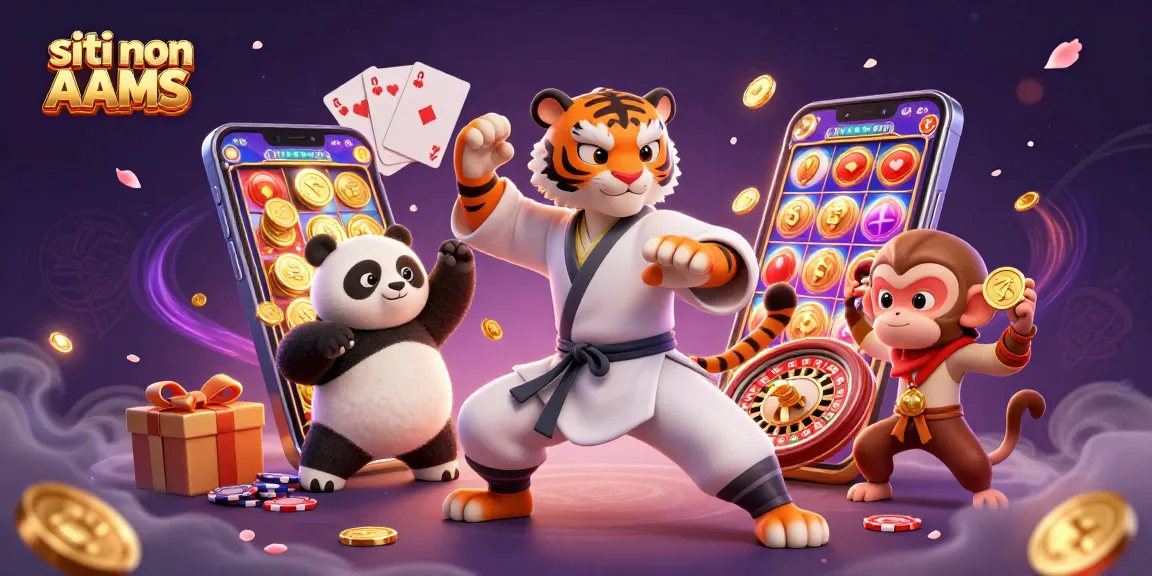 Gioca sui migliori siti non AAMS, scoprendo vantaggi unici, con elementi di slot e casinò nella scena.