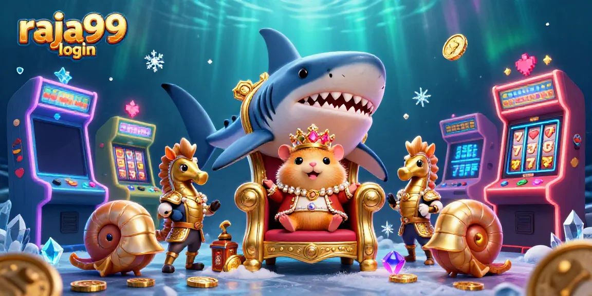 Engage with the exciting raja99 login for thrilling casino gameplay in a vibrant underwater world.