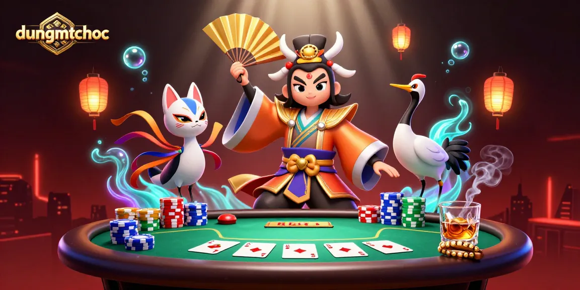 Engage in duongmatchuoc with vibrant casino scenes featuring poker tables and dynamic characters