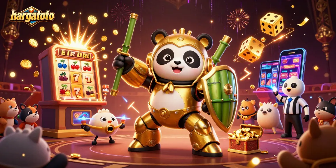 Spin the reels with hargatoto and experience the thrill of jackpot excitement with colorful 3D visuals.